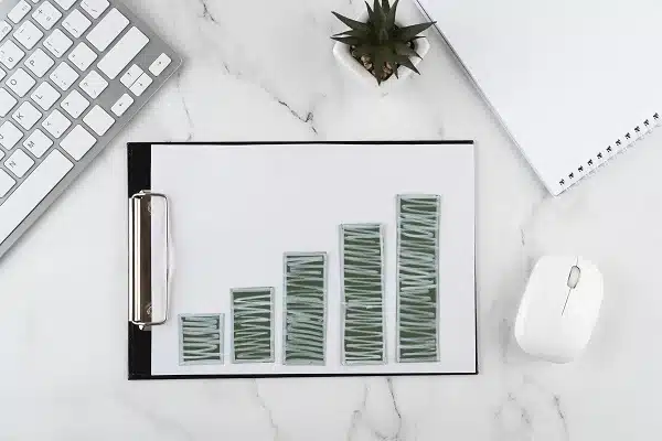 Crescimento de investimento mensal de 500 reais no longo prazo